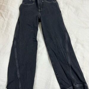 Madewell perfect wide leg jeans